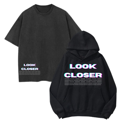 Look Closer Tee & Hoodie Bundle